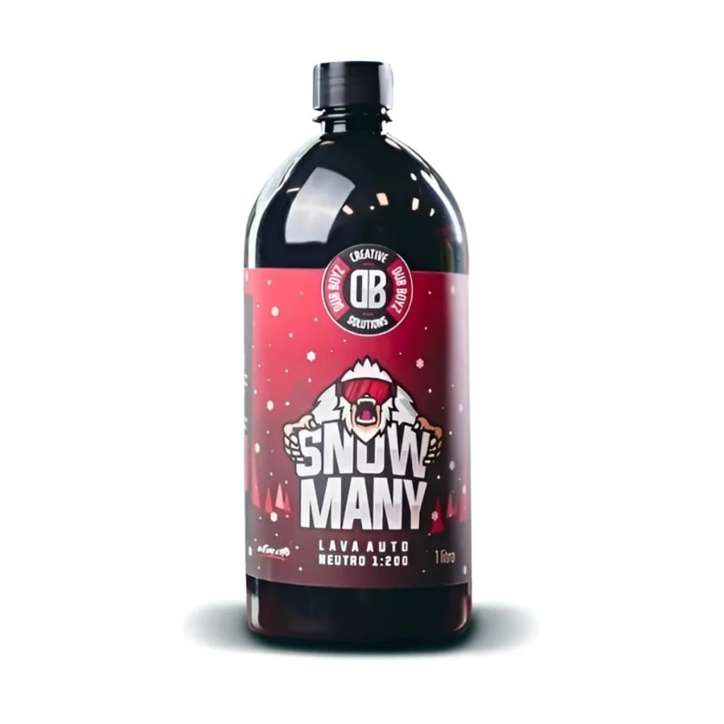 Snow Many Shampoo Automotivo Concentrado Ph Neutro 1L Dub Boyz