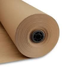 Papel Bobina Rolo Semi Kraft Pardo Mascaramento 90cmx75m 10KG