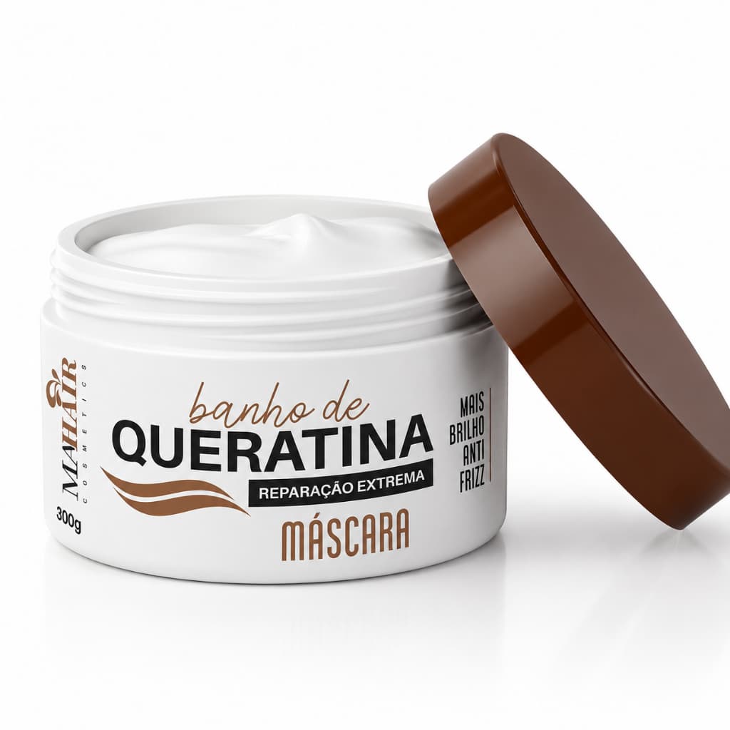 Máscara Capilar Banho de Queratina Mahair Reparação Extrema - Promoção !