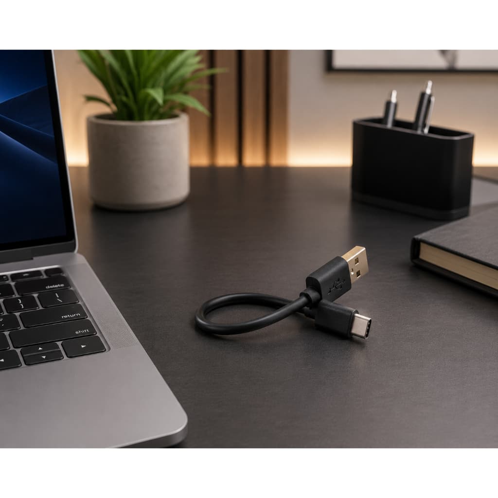 Kit Mini Cabo Usb Tipo C 12cm