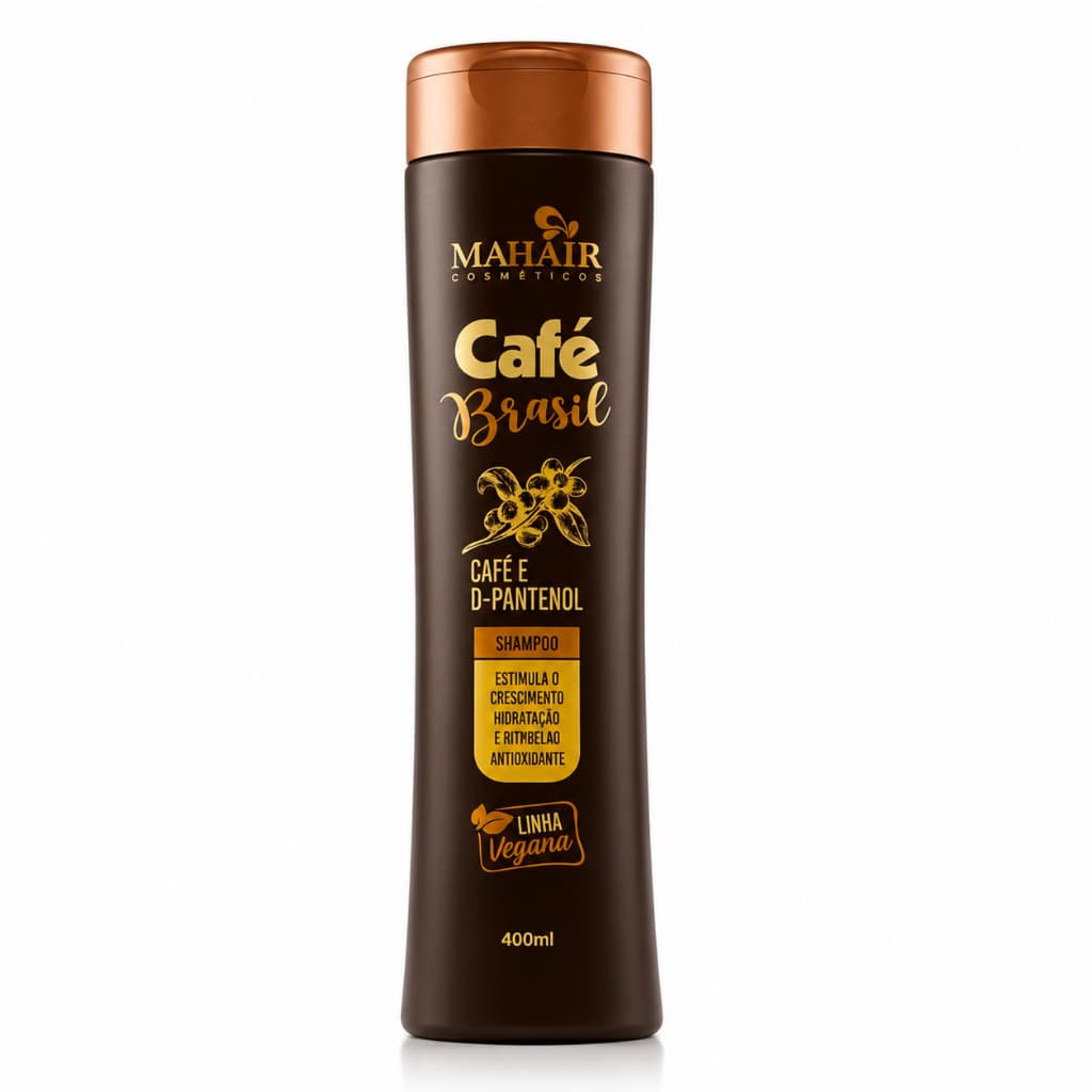 Shampoo Café Brasil Mahair Nutrição e Hidratação - Promoção !