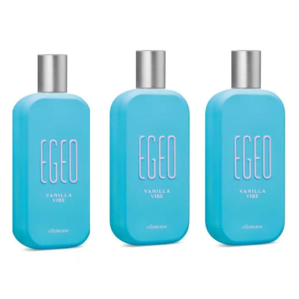 Leve 3 Perfumes Egeo Vanilla Vibe 100ml – Perfume Marcante e Moderno