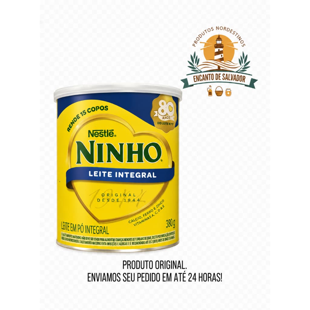 Leite em Ninho em pó Integral 380g