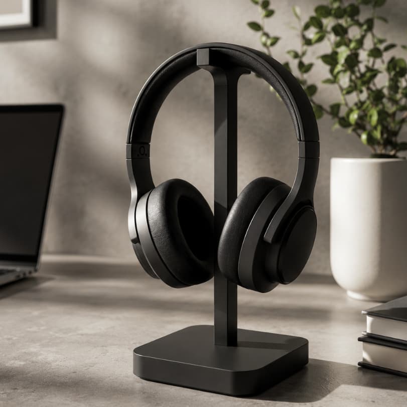 Suporte Gamer Mesa para Headset Headphone Fone De Ouvido Grande