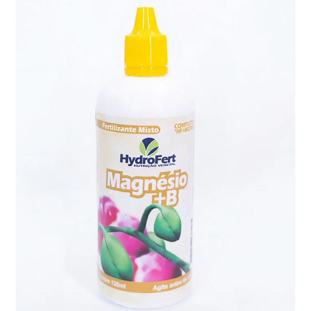 Fertilizante Foliar Suplemento Magnésio + Boro Líquido P/ Plantas Hortas Jardins Cultivo Indoor Grow Adubo Nutriente