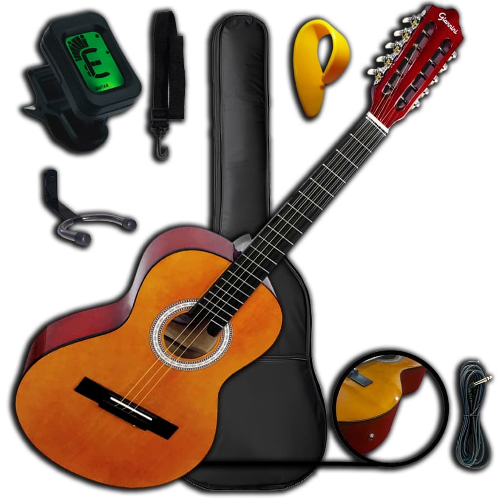 Viola Caipira Eletroacústica Giannini VS14 + Acessórios