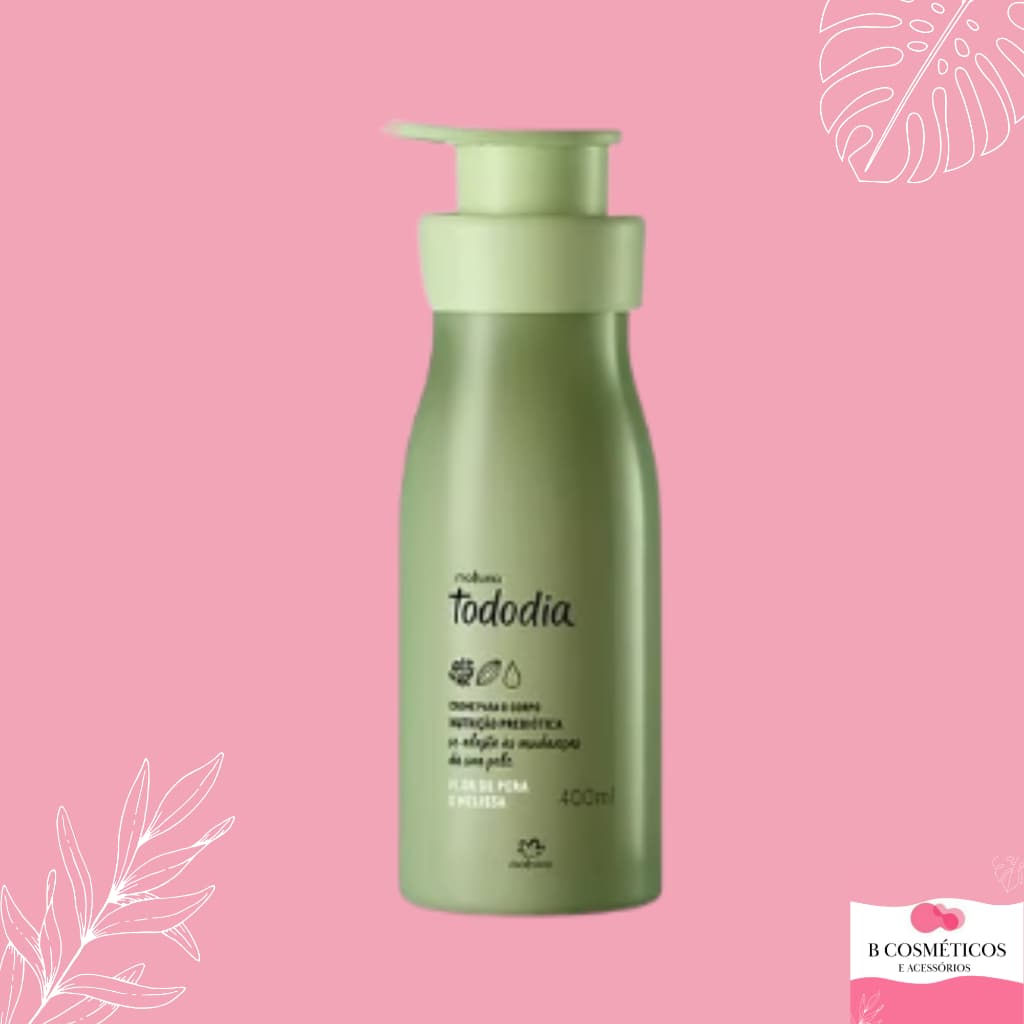Creme hidratante corporal Flor de Pera e Melissa natura 400ml