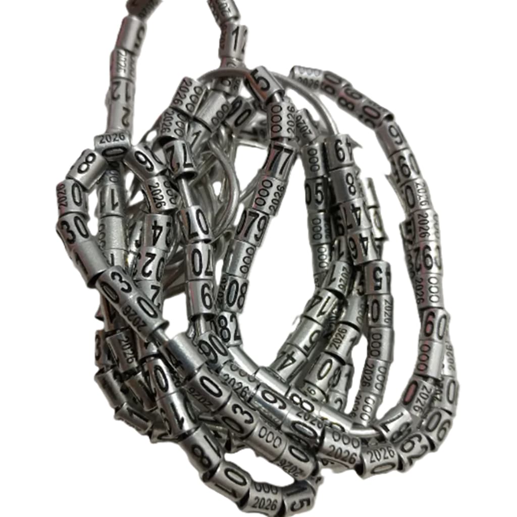 3 Anilhas Fechadas  Aluminio Coleiro Adulto papa capim (não São Ibama) OX PREMIUM