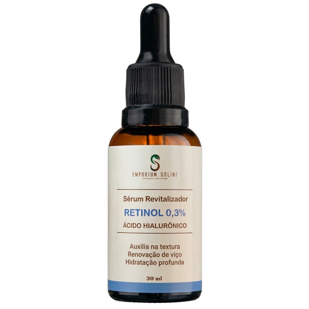 Kit Com 3 Retinol Anti Rugas e Idade Vitamina A Skin Care 30ml - Anti Rugas - Manchas - Idade
