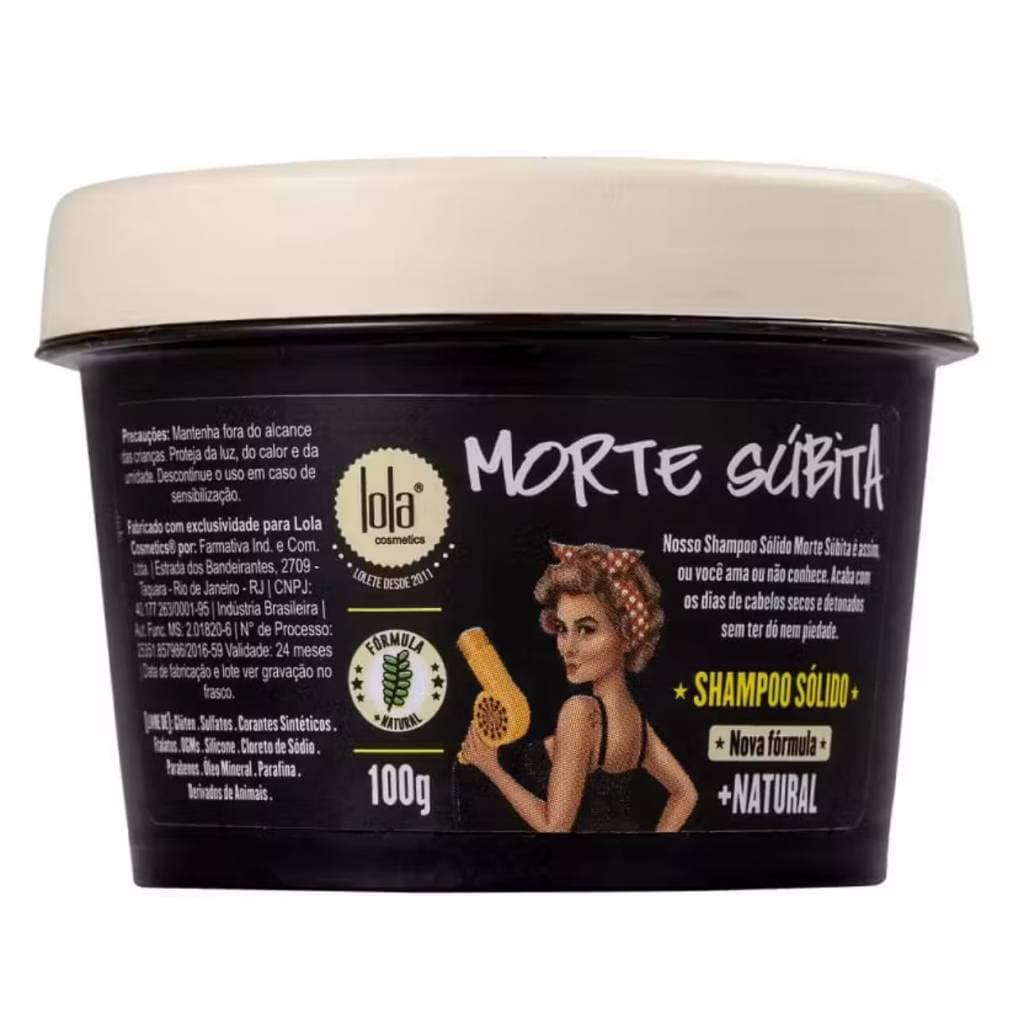 Máscara capilar lola subita hidratação e nutrição reparador de pontas