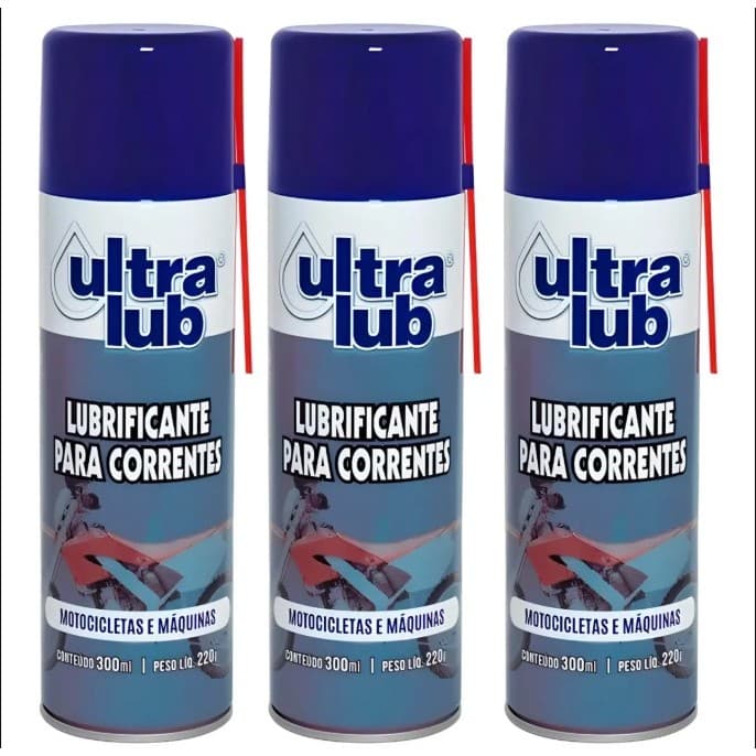 🔧 Lubrificante Para Corrente Ultralub 300ml