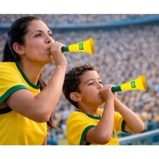 Vuvuzela e Buzina para Torcida – Corneta de Torcedor para Jogos, Festas e Eventos