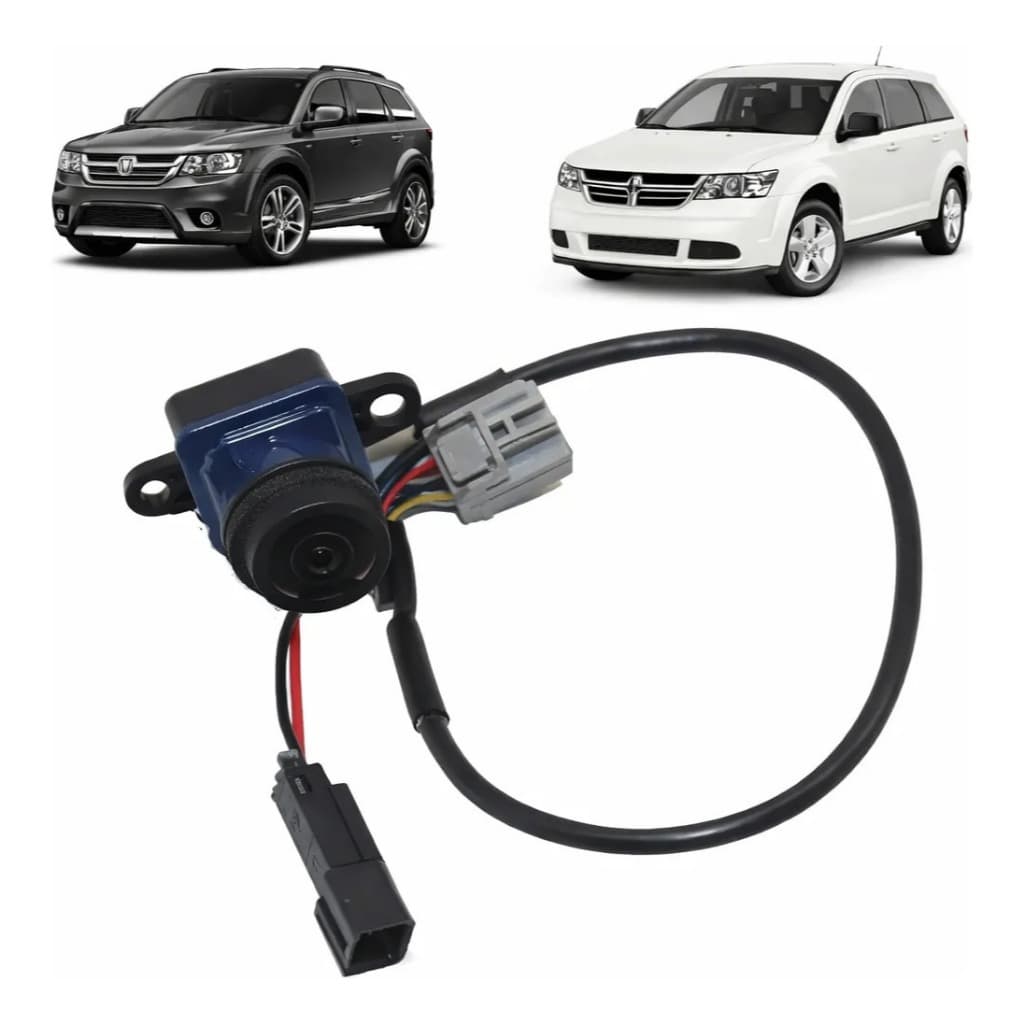 Câmera Ré Traseira Fiat Freemont Dodge Journey 2011 À 2020