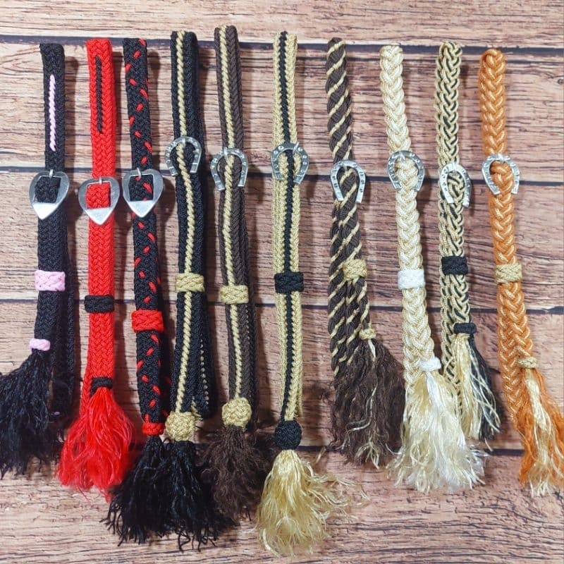 Bandinha para chapéu trançada