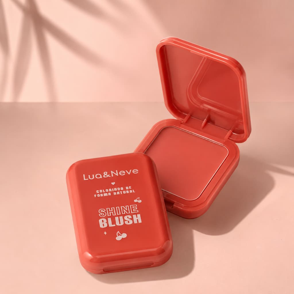 Blush Shine  Alta Pigmentação Efeito Glow Longa Duração