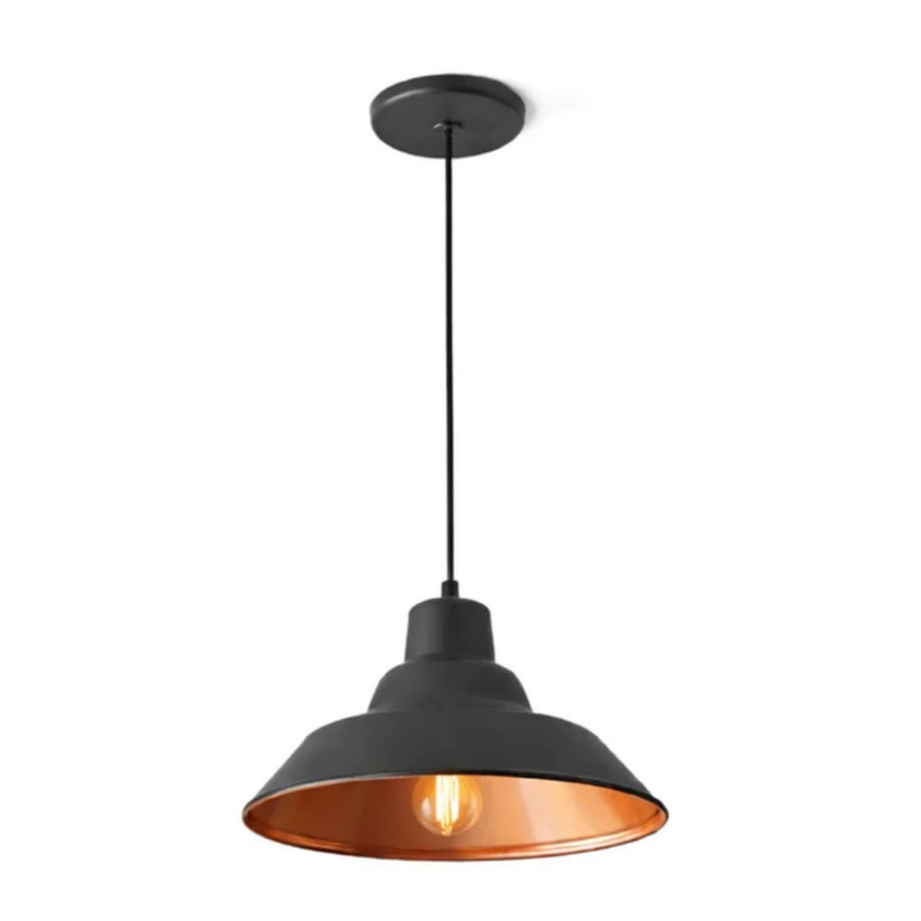 Luminária Pendente De Teto 26cm Retro Vintage Luxo 110v/220v