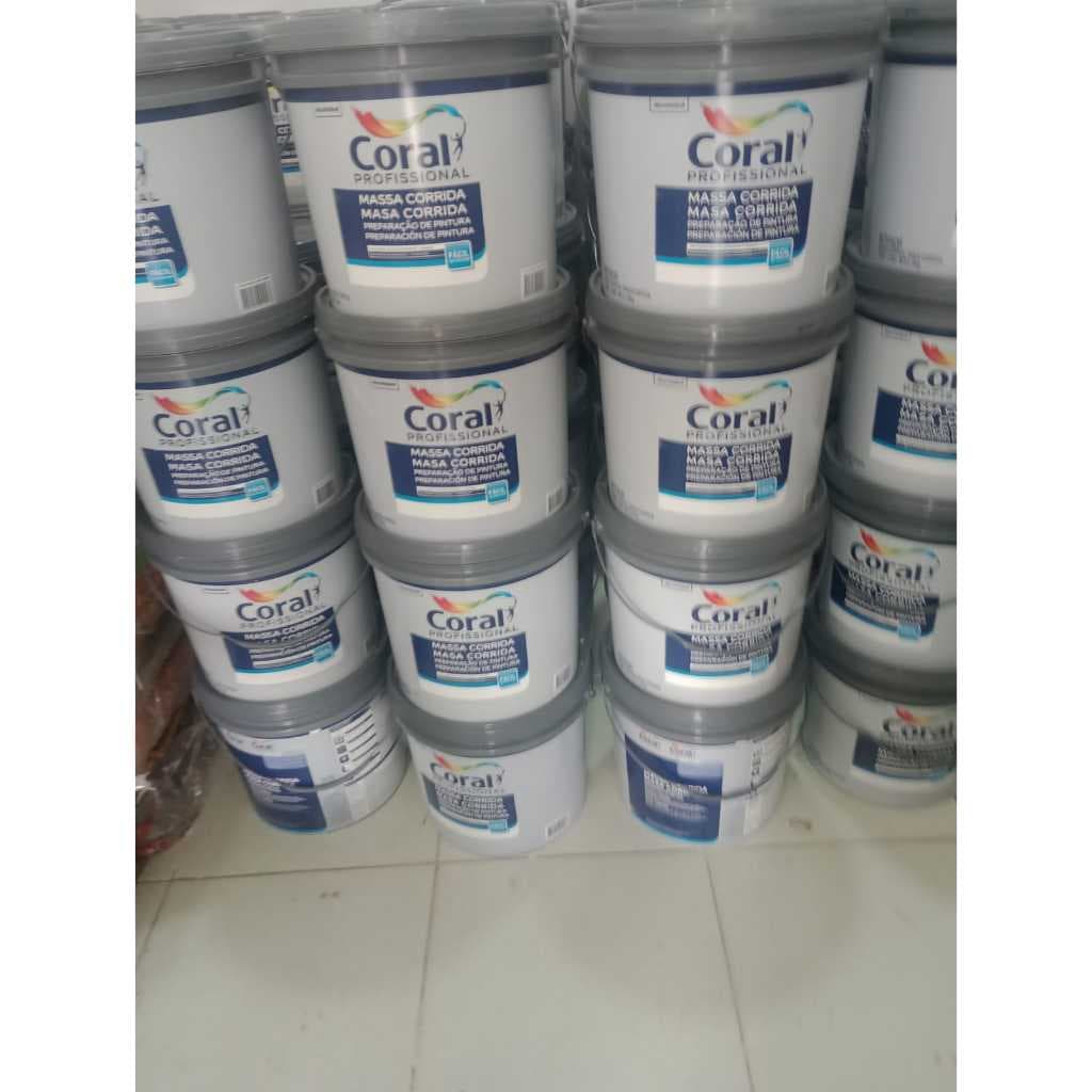 MASSA CORRIDA CORAL 25 KG