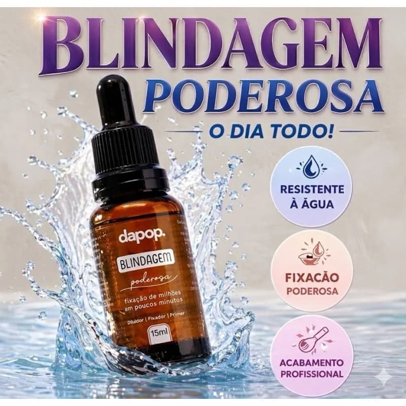 Blindagem Poderosa Dapop diluidor a prova d’água