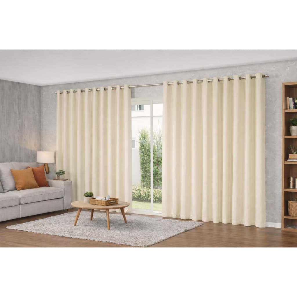 Cortina Letícia 6,00 x 2,80 | Cortina Refinada, Transforme Sua Sala ou Escritório com Elegância