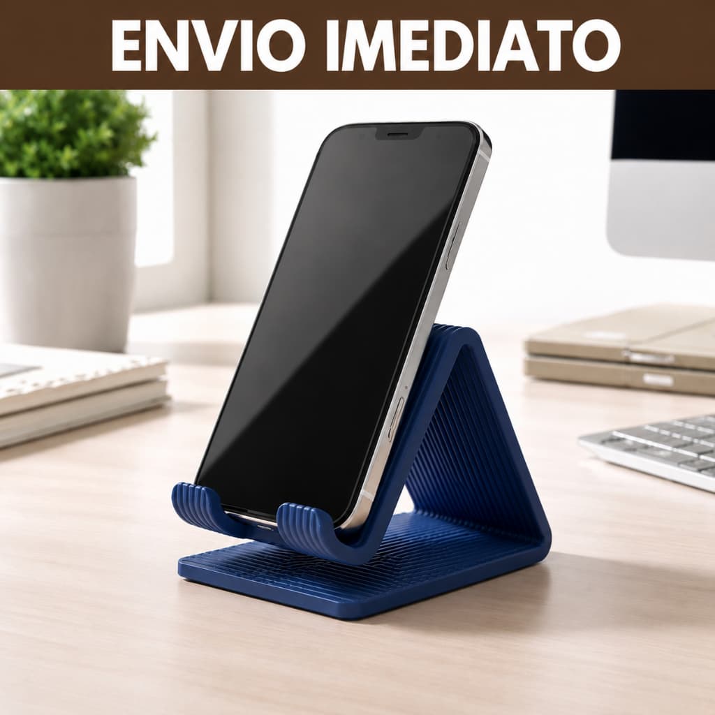 Suporte de celular mesa - escritório, home office Design Moderno e elegante