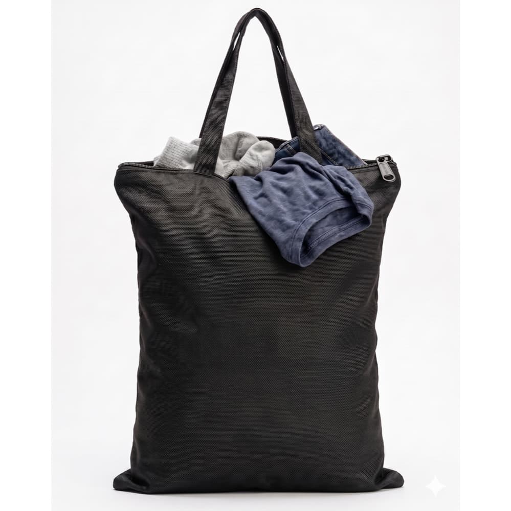 Saco Organizador De Viagem Roupa Suja Lavável Multiuso liso sem estampa