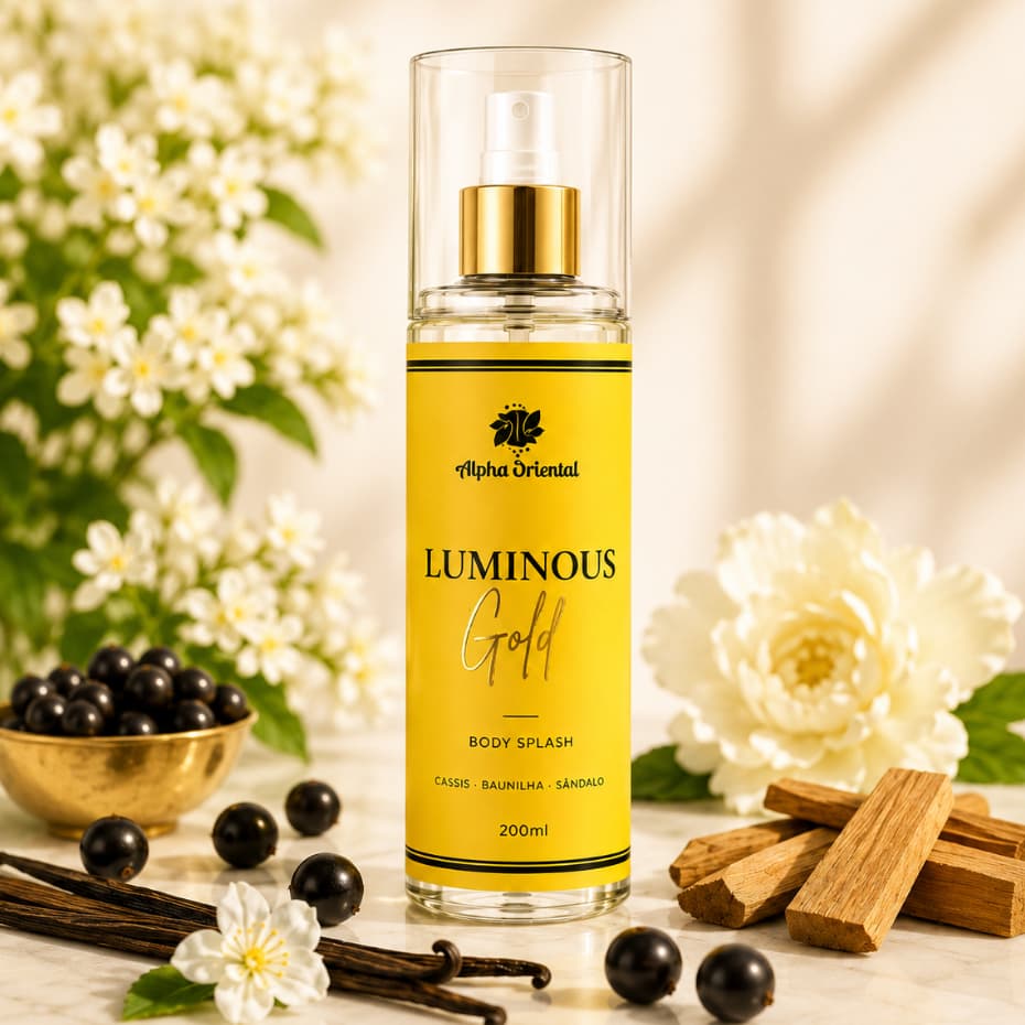 Body Splash Beauty Feminino 200ml Alta Fixação - Todas as Fragrâncias Alpha Orienta