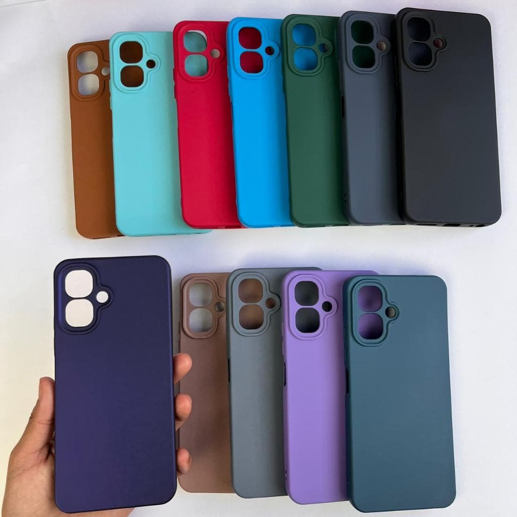 Capinha Para Infinix Smart 10/ POP 10/ Capa Case Silicone Aveludada Colorida Forrada (CF26)