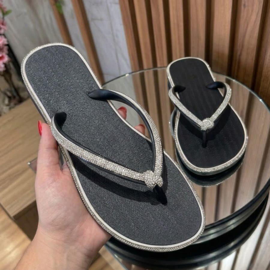 Chinelo Feminino Rasteirinho  Sandália de Dedo Casual Estiloso Promoção 34 ao 39