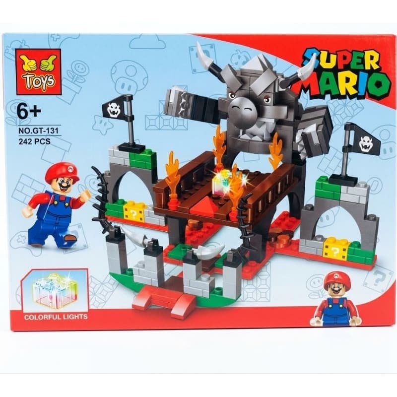 brinquedo super Mario GT.131-243pecas