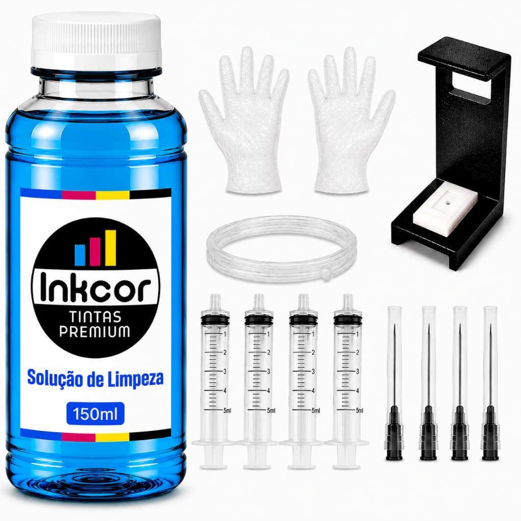 Kit Tira Ar de Mangueira e Cabeça De Impressão Compatível HP Tank GT5822 GT 5820 517 581 410 412 416