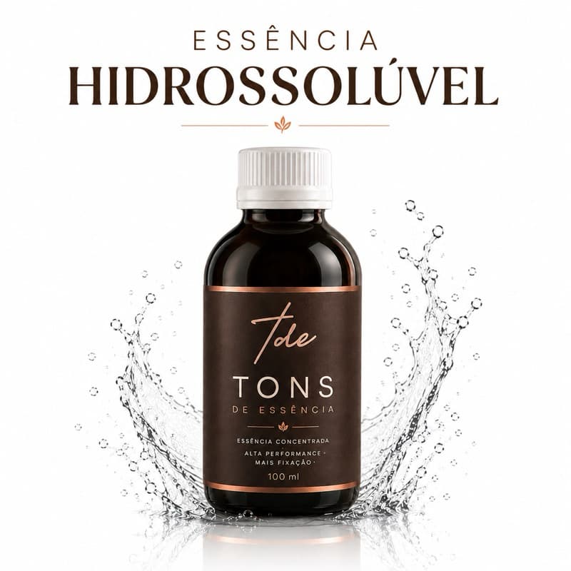 Essência concentrada Hidrossolúvel 100ml