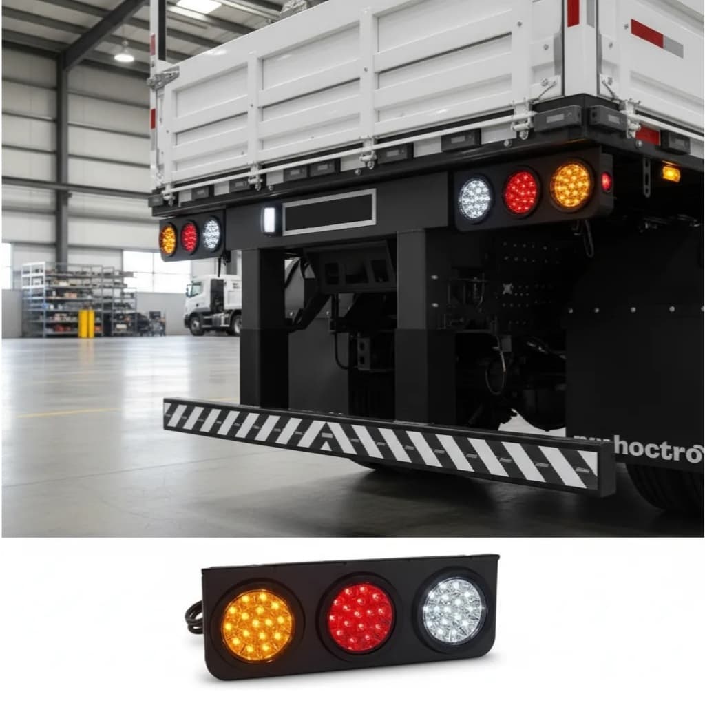 Par Lanterna 45cm 24V LED Moderna Seta Sequêncial Para Caminhões carretas KLX Qualidade e Inovação