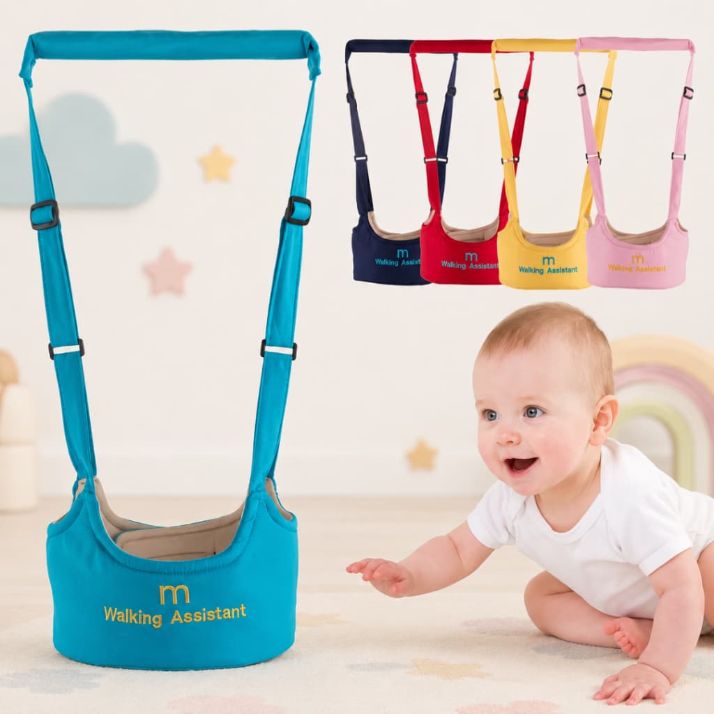 Colete Andador Suspenso Auxilia Bebe Primeiros Passos Monn Walking Caminhadas Aprendizagem