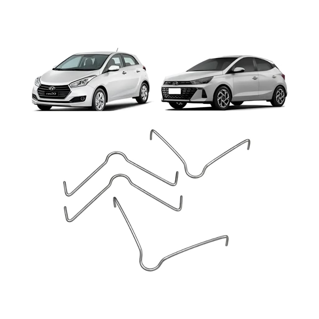 4 Trava Da Pastilha Freio Hyundai Hb20 2019 A 2025