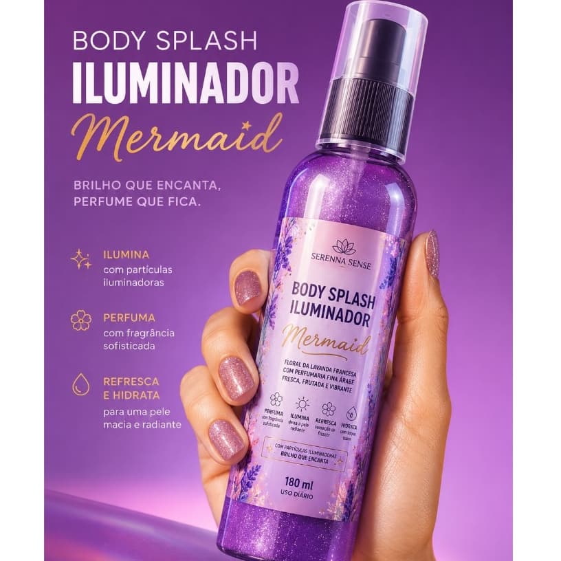 Body Splash Iluminador Corporal