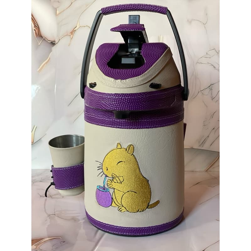 Garrafa térmica Stanlux 2,5 litros Água Chimarrão  ou Terere Personalizadas com Copo
