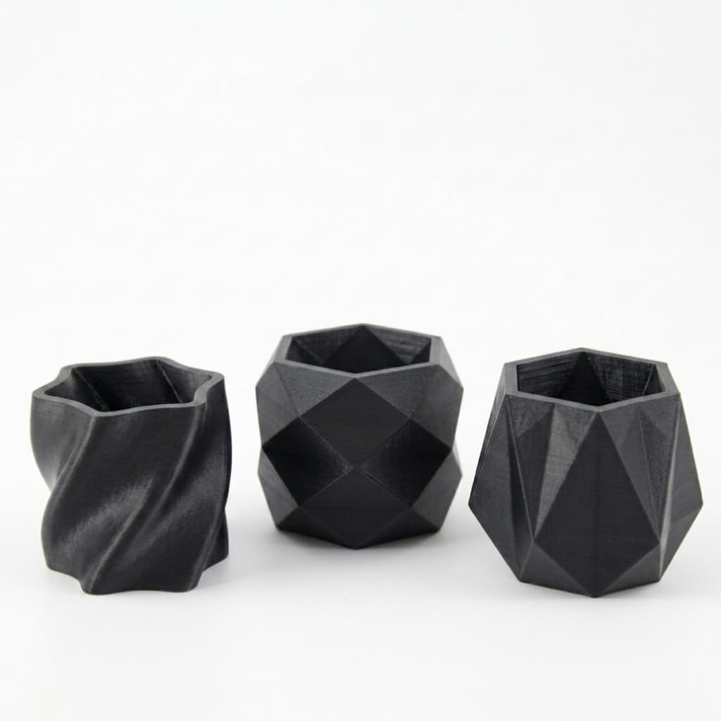 Kit Vasos de Plantas Artificiais Decorativas para Sala Lavabo e Escritório