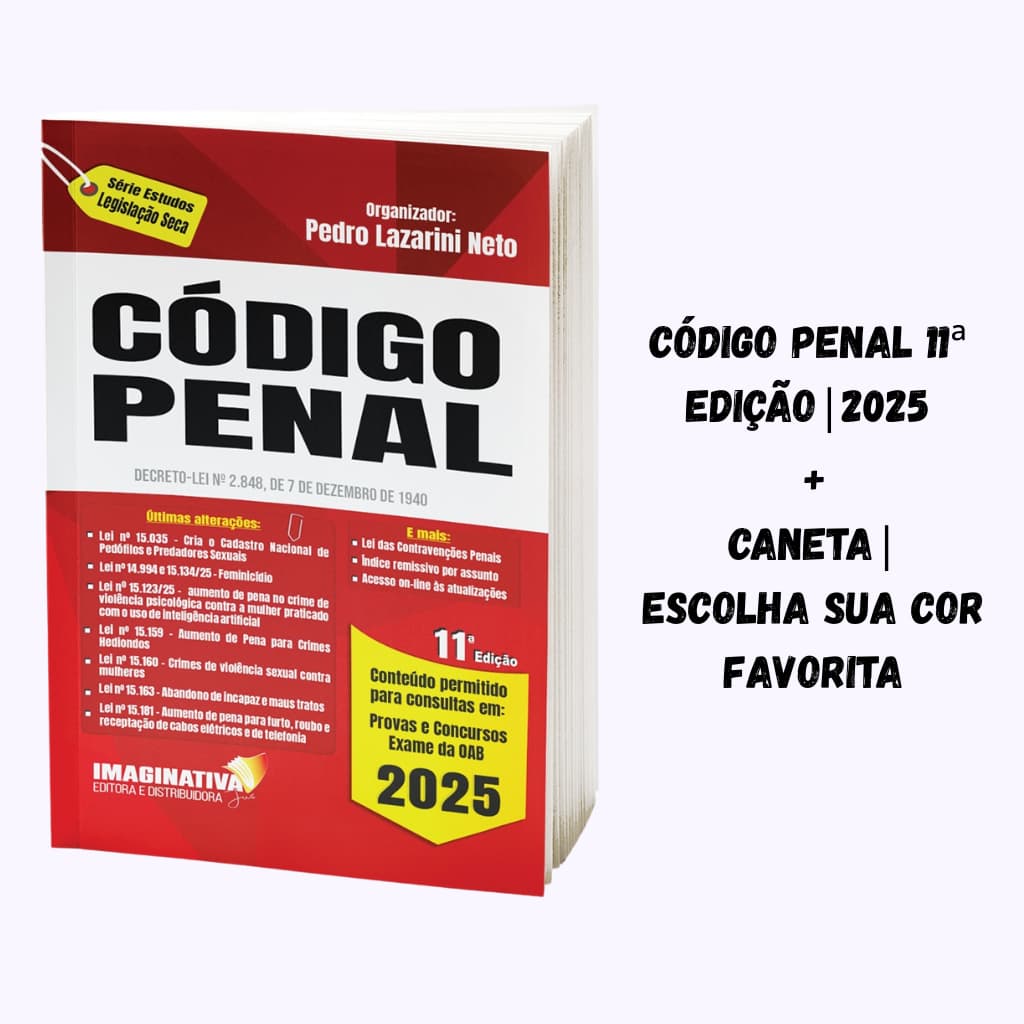 Código Penal 2025 - 11ª Edição