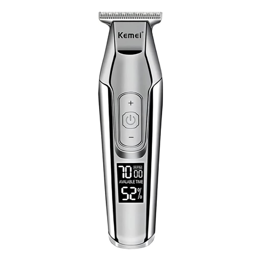 PROMO Maquina Profissional De Acabamento Kemei KM-5027 4x Velocidades 7000RPM LCD Digital