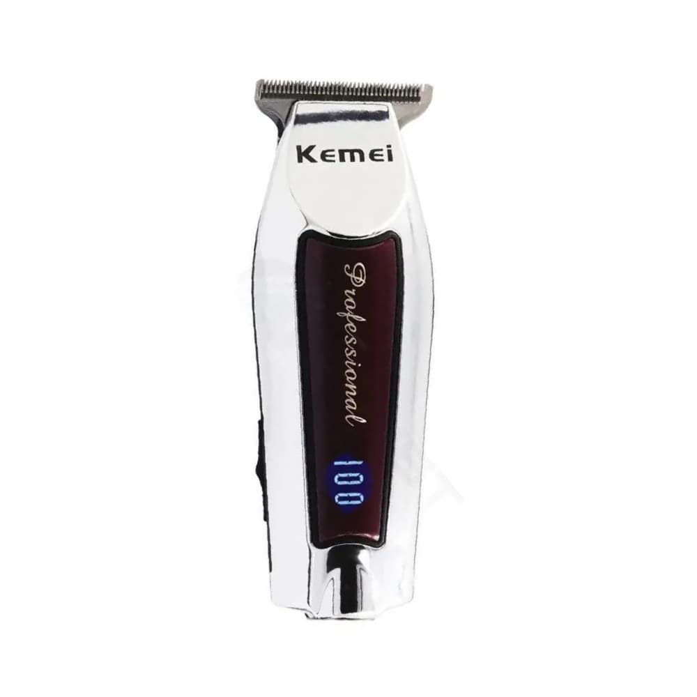 PROMO Máquina Acabamento Barbear Cortar Cabelos Kemei Km-9164 Visor Led