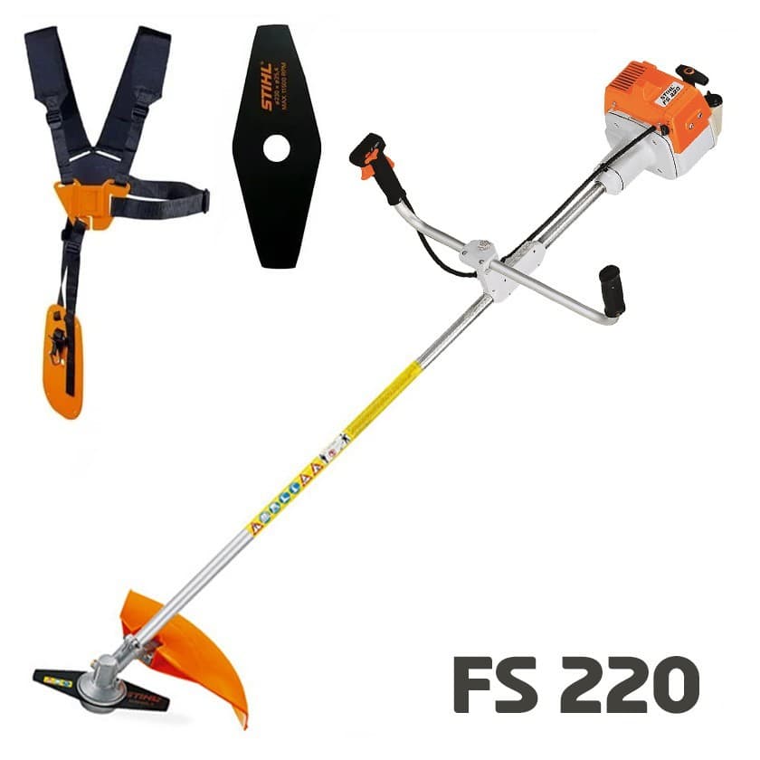 Roçadeira Stihl FS 220 a gasolina