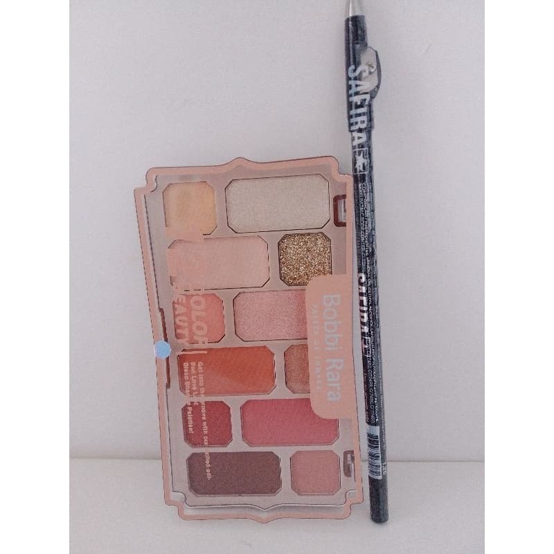 MAQUIAGEM PALETA DE SOMBRA + LÁPIS DELINEADOR