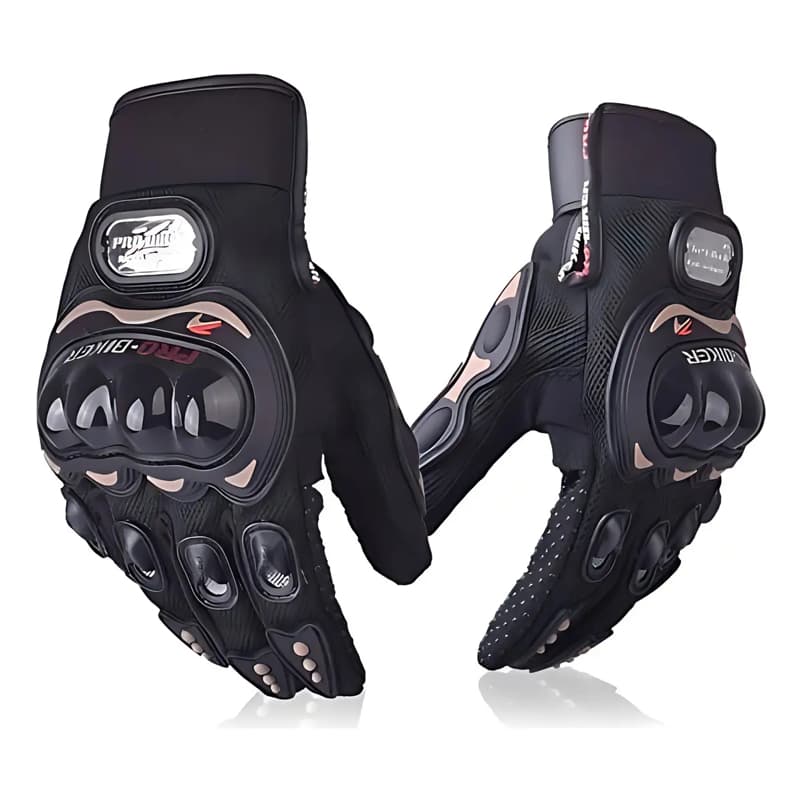 Luva Motoqueiro Impermeavel Moto Motocross Trilha Luvas De Pilotagem Com Protetor de Mão Pro Biker