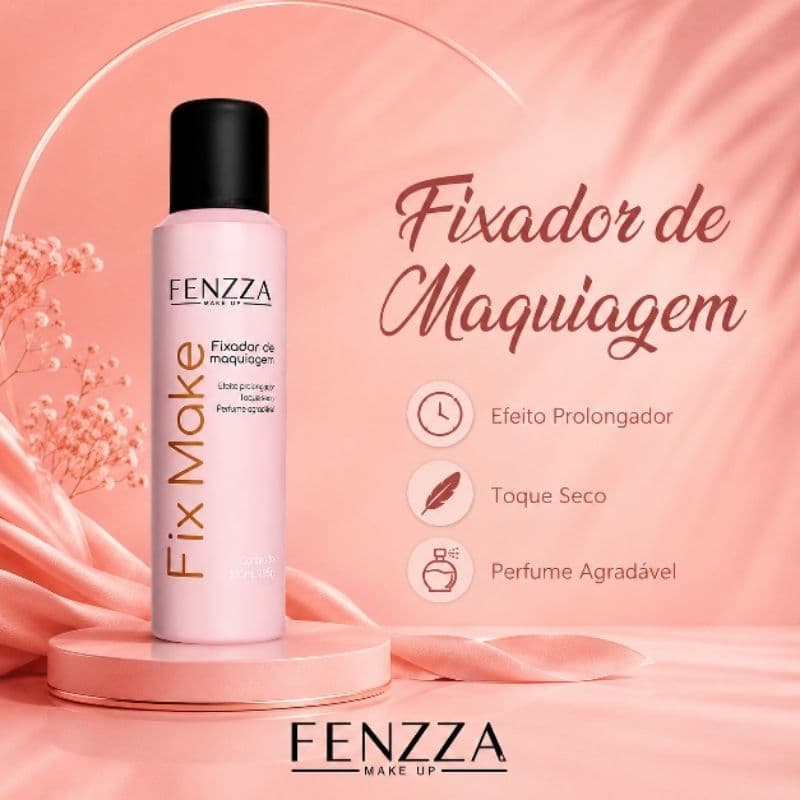 Fixador de Maquiagem Fenzza Efeito Prolongado