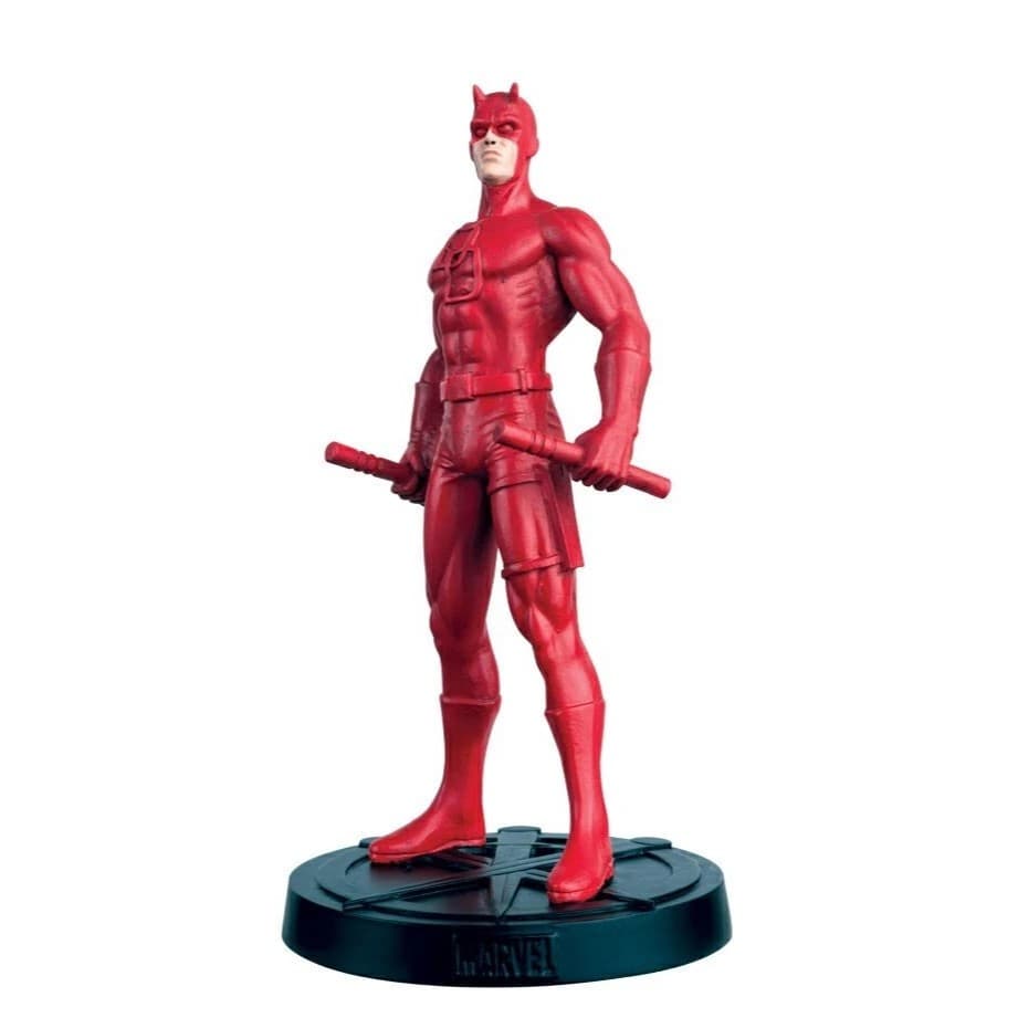 Demolidor - Miniatura Eaglemoss Coleção Fact Files Figurines - Avante Vingadores - Arquivos Marvel Legends Action Figure
