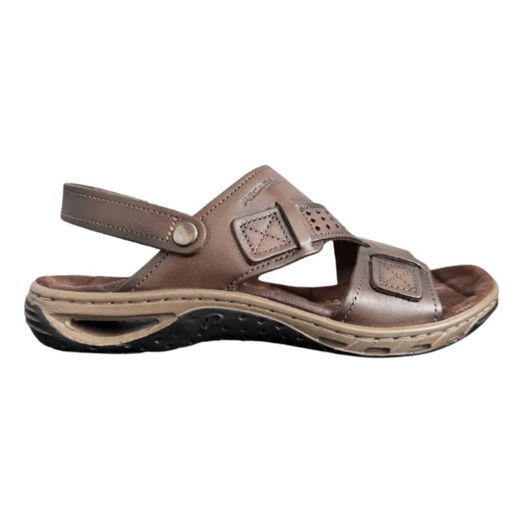 Pegada SANDALIA Tira Reversivel 131662 VIRA CHINELO 2 EM 1 AMORTECEDOR MACIA CHINELA COURO LEGITIMO