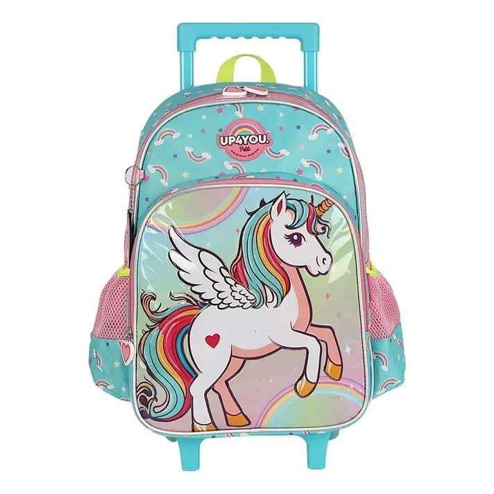 Mochila Rodinha Unicórnio Infantil Up4you/Luxcel Original