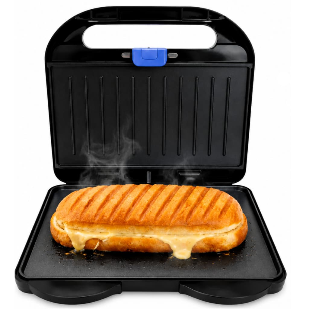 Sanduicheira Grill Automotiva 12V Stonni Portátil Para Carro Caminhão Motorhome