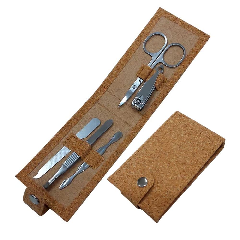Kit Manicure com 5 peças. Kit Com Estojo de Fazer a unha