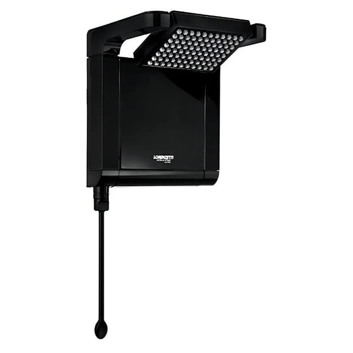 Chuveiro Ducha Lorenzetti Acqua Star Ultra Cor Preto